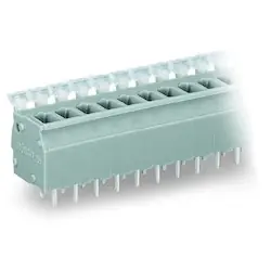 WAGO 255-402 TERMINAL STRIPS GREY 2 SOLDER PINS/POLE 2 POSITION While Supplies Last