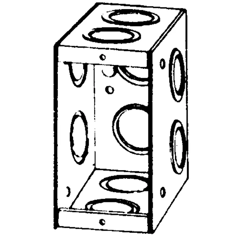 Flash Sale APPOZGCOMM M1-350 Features:With 1/2 And 3/4 IN Concentric Conduit Knockouts 22 CI