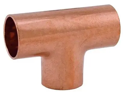 Jones Stephens C75147 Tee Copper Fitting 5/8 Inch Professional Grade