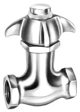 Pasco Specialty 2192 Self-Closing Water Valve Spring Handle 1/2 Inch Chrome Plated Brass Sale