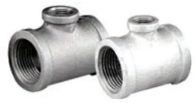 Matco-Norca ZMBTR070604 Malleable Iron Reducing Tee Black Get Yours