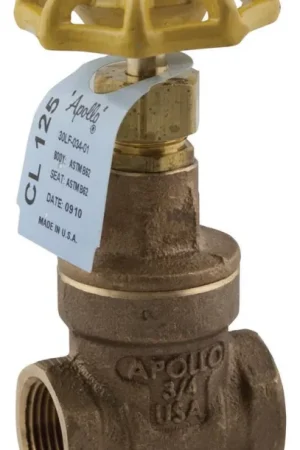 Apollo Valves 30LF03101 1/4 NPT x NPT Gate Valve 125 PSI SWP 200 PSI CWP Bargain