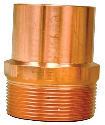 Express Delivery Jones Stephens C75356 1FTG X 1MIP Fitting Adapter Copper