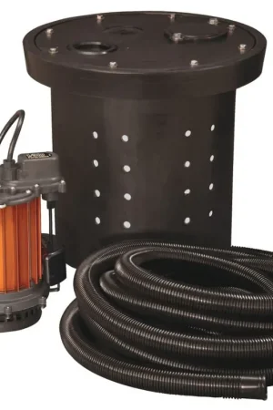 Liberty Pumps CSP-257 Crawl Space Sump Pump Kit 1/3 HP Cast Iron Seasonal Sale