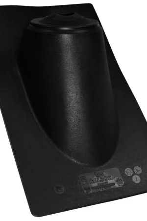 Luxury Oatey 11930 No-Calk Roof Flashing 1-1/2 to 3 inch Pitch 60 Degree