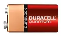 Duracell QU1604 Quantum Alkaline Battery 9V Size Pack Next Day Delivery