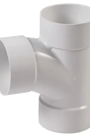 Certified NDS 3P09 PVC Sanitary Tee 3 Inch White Replacement 3P09