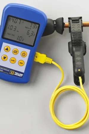 Today Only Ritchie Engineering 69196 K-Type Superheat/Sub Cool Calculator with Thermometer and P/T Chart