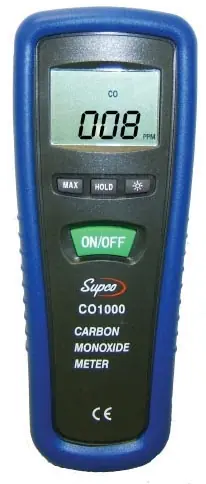 Supco CO1000 Carbon Monoxide Analyzer 0 to 1000 PPM Express Delivery