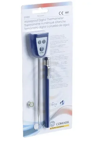 Best Seller Waterproof Digital Thermometer -4 to 400F CMRKDT400 for Comark