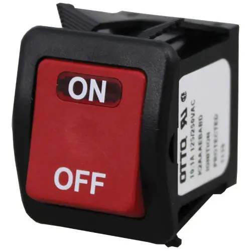 Same Day Shipping POWER SWITCH 10.1A @ 125/250VAC 810280-1 for Vulcan Hart 810280-1