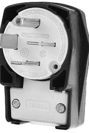 PLUG 50A 250V ANGLED HBL-8452C for Hubbell 8452C Fan Favorite