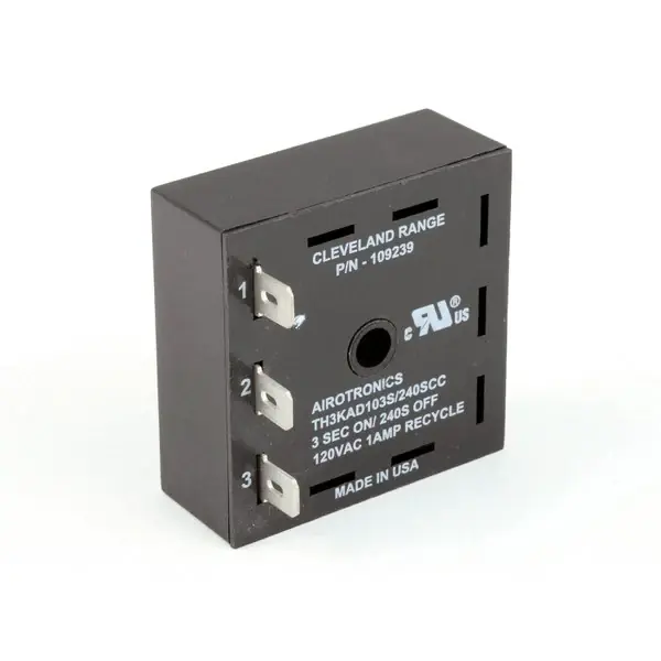 Hassle-Free Returns Solid State Timer 3 Sec On 240 Sec Off for Cleveland 109239-CLE