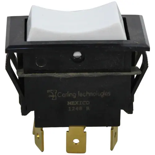 Deal ROCKER SWITCH 7/8 X 1-1/2 DPDT CTR-ON PP10559 for Pitco PITPP10559