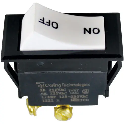 Top Rated ROCKER SWITCH 3A/250VAC (2 INCHES) 035030 for Keating KEA035030