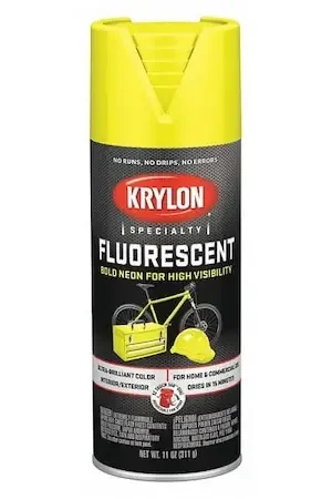 Krylon K03104888 Spray Paint Fluorescent Lemon Yellow Gloss 11 oz. Deal