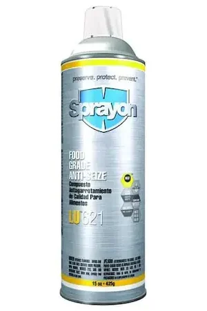 Professional Grade Sprayon S00621000 Anti-Seize H1 Food Grade 16 oz Can