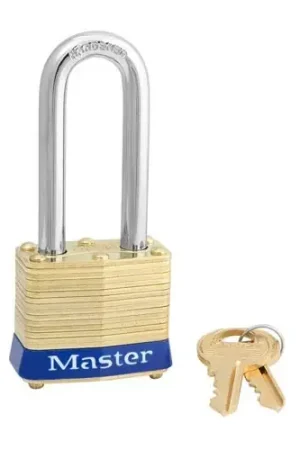 Master Lock 4LH Padlock Keyed Different Long Shackle 5/8 in Save Now