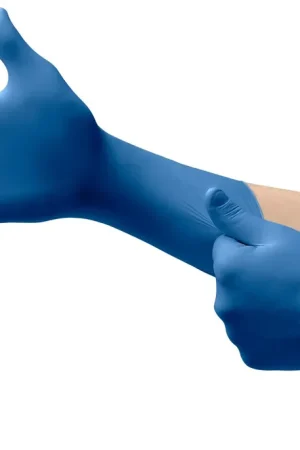 Microflex USE-880-L Ultrasense EC Nitrile Gloves - Disposable, Extended Cuff, Size Large (Pack of 100) Cheap