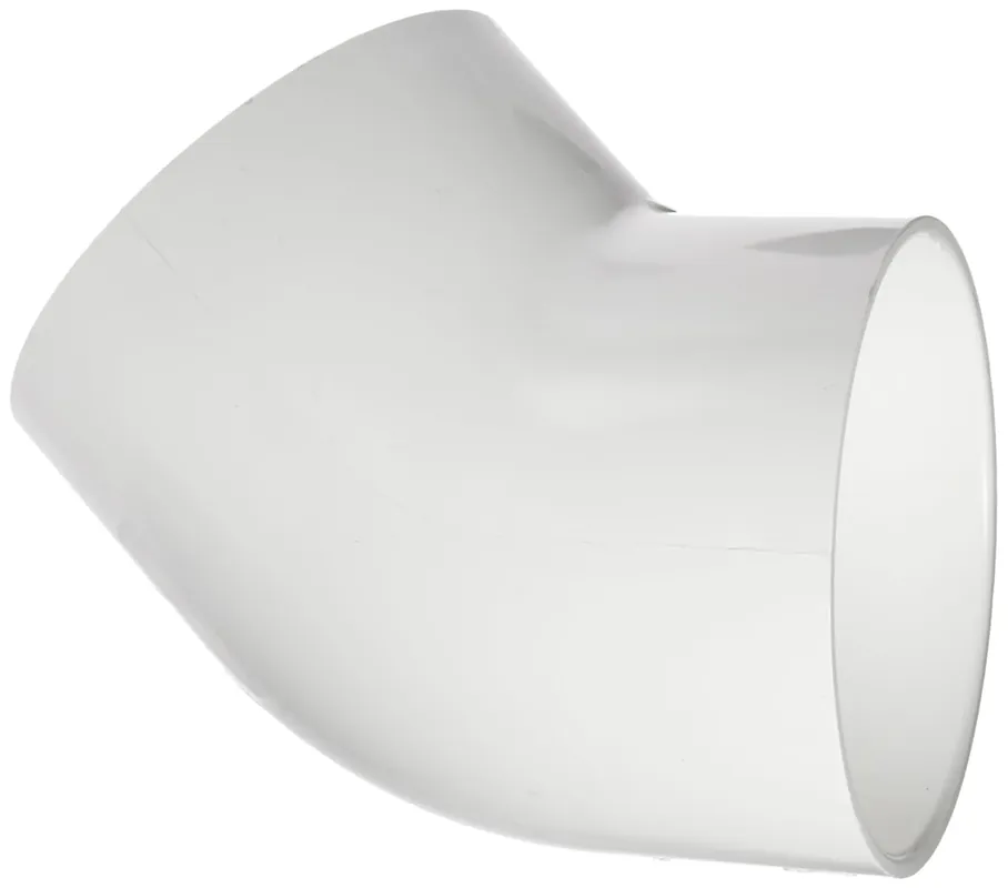 Spears 417-025 PVC Pipe Fitting 45 Degree Elbow Schedule 40 2-1/2 Socket New Release
