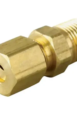 Authentic MALE CONNECTOR 1/8 MPT X 3/16 CC for Marshall Air 116126