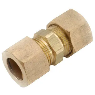 TRUE VALUE 750062-04 1/4BRS CMP FULL UNION Limited Offer