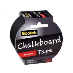 Holiday Sale TRUE VALUE 1905R-CB-BLK 1.88X5Yd Chalkboar Tape