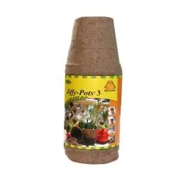 Genuine TRUE VALUE JP310 Jiffy 10-Pack 3-Inch Round Pot