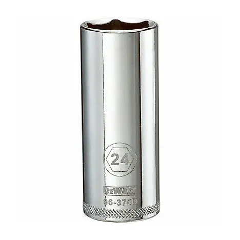 Seasonal Sale TRUE VALUE DWMT96370OSP 1/2INDR 24MM DEEP SOCKET