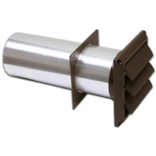 True Value 267BS 4 Inch Brown Plastic Louver Vent High Quality