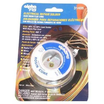 Special Offer TRUE VALUE AM31406 Alpha Metals 4-oz. .093-Diameter Leaded Electrical Solder