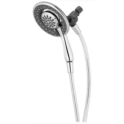 TRUE VALUE 75488 Delta 4-Spray 2-in-1 Showerhead, Handheld & Mounted Certified