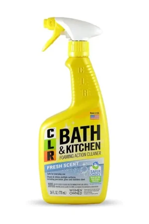 TRUE VALUE BK-2000 CLR 26-oz. Bathroom & Kitchen Cleaner Deodorizer Hassle-Free Returns