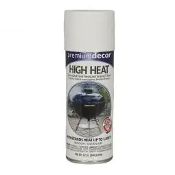 Super Sale TRUE VALUE PD1551-AER Premium Decor High-Heat Spray Paint Dull White 12-oz.