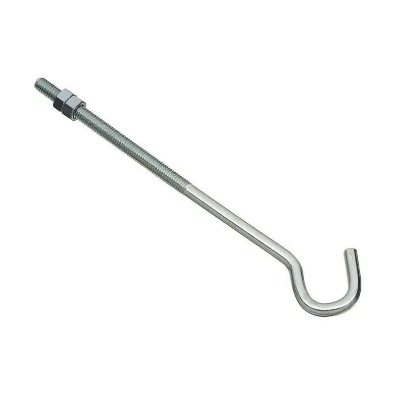 TRUE VALUE N221-705 3/8X10 Zn Hook Bolt/Nut Crafted