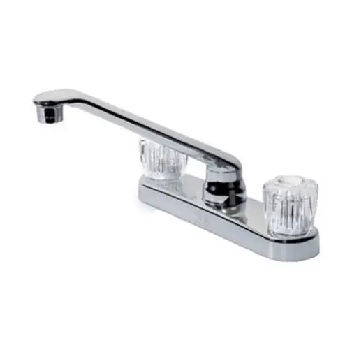 True Value 122-018 Anvil International Chrome 2 Handle Kitchen Faucet Cheap