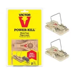 TRUE VALUE M142S 2PK PWR Kill Mouse Trap Super Sale