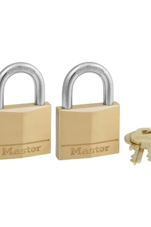 Get Yours TRUE VALUE 140T 2PK 1-9/16 BRS Padlock