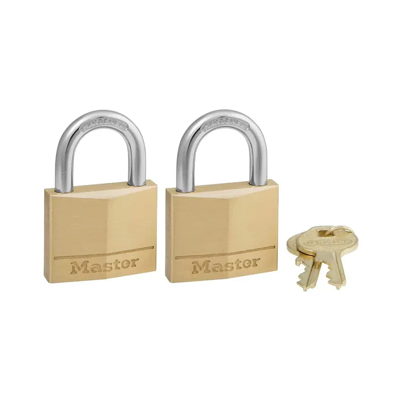 Get Yours TRUE VALUE 140T 2PK 1-9/16 BRS Padlock
