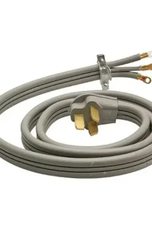 Don't Miss Out TRUE VALUE 09014ME Master Electrician 4-Ft. 6/2 & 8/1 SRDT Gray Flat Range Cord