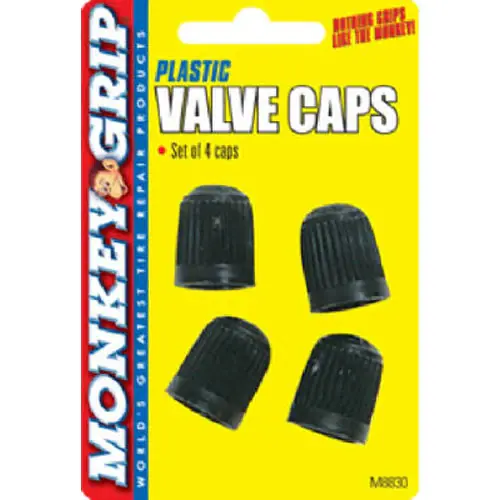 Budget TRUE VALUE 22-5-08830-M 4PK Dome Valve Cap