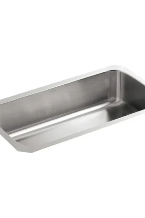 Fresh Stock Kohler 087206897634 Undertone Kitchen Sink Stainless Steel K-3183-NA