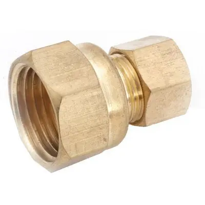 Top Pick TRUE VALUE 750066-0604 3/8CMPX1/4FPT CONNECTOR