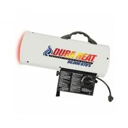 Free Returns TRUE VALUE GFA60A Dura Heat Portable LP Heater 60,000 BTU 1,500 Sq. Ft. Coverage