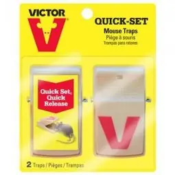 Last Chance TRUE VALUE M137 Victor Mouse Trap, 2-Pk.