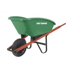 TRUE VALUE SP5 True Temper Wheelbarrow, Poly, 5-Cu. Ft. Don't Miss Out