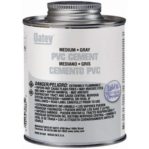 Fan Favorite True Value 30883 4OZ GRY MED Cement