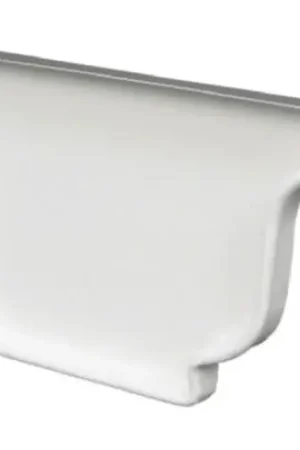 TRUE VALUE 27005 5 WHT ALU Left EndCap Fast Shipping
