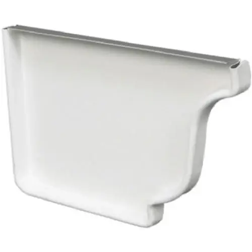 TRUE VALUE 27005 5 WHT ALU Left EndCap Fast Shipping