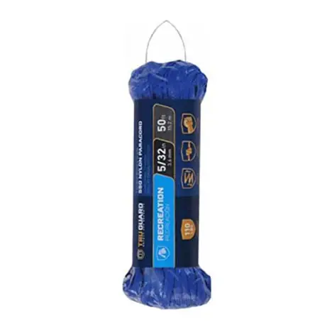 Authentic True Value 642591 TG 5/32X50 BLU PARACORD